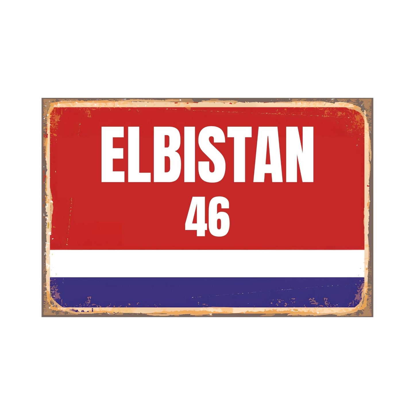 Städte Wandschilder