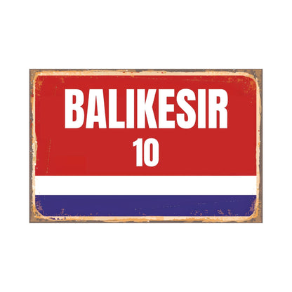 Städte Wandschilder