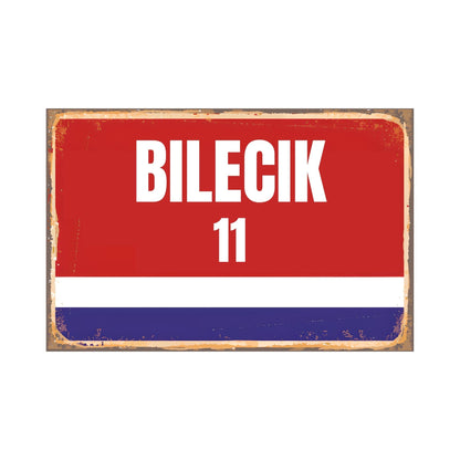 Städte Wandschilder