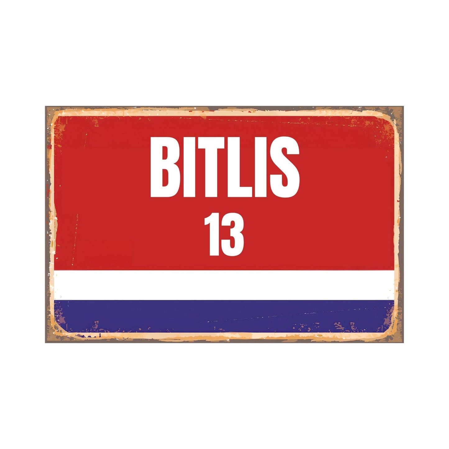 Städte Wandschilder