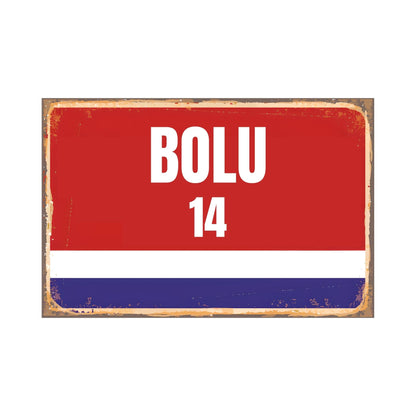 Städte Wandschilder