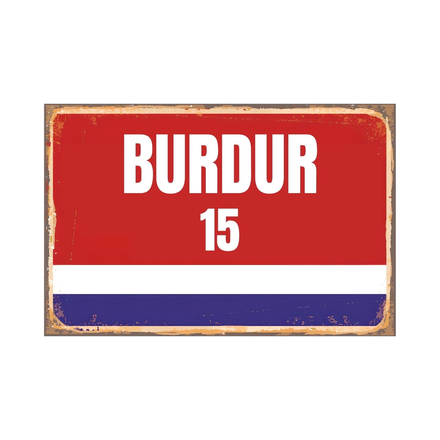 Städte Wandschilder