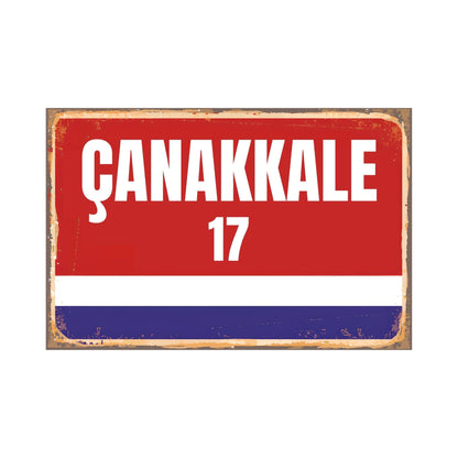 Städte Wandschilder