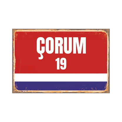 Städte Wandschilder