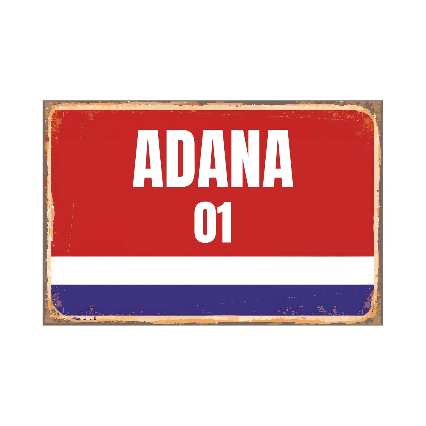 Städte Wandschilder