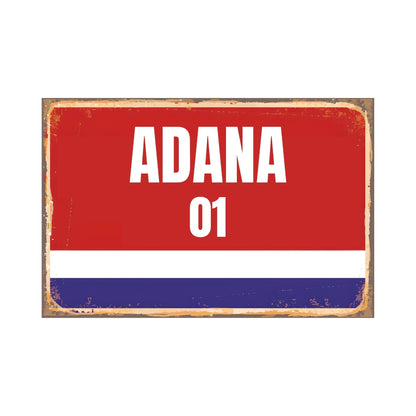 Städte Wandschilder