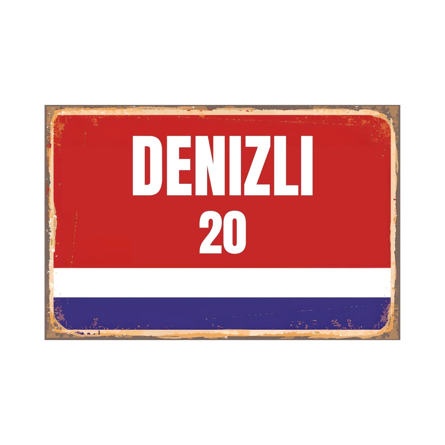 Städte Wandschilder