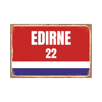 Städte Wandschilder