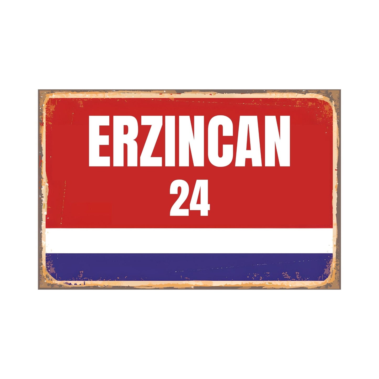 Städte Wandschilder