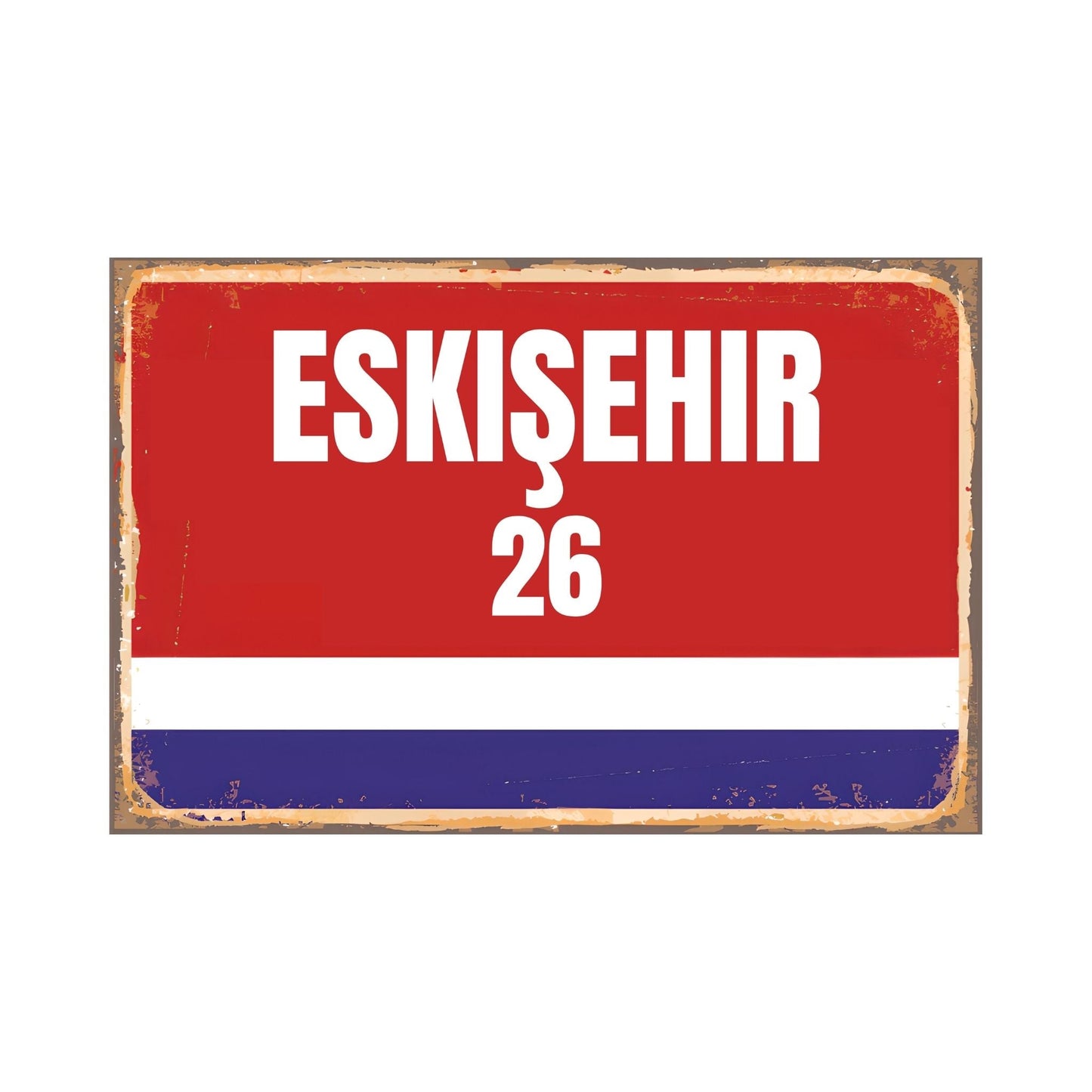 Städte Wandschilder