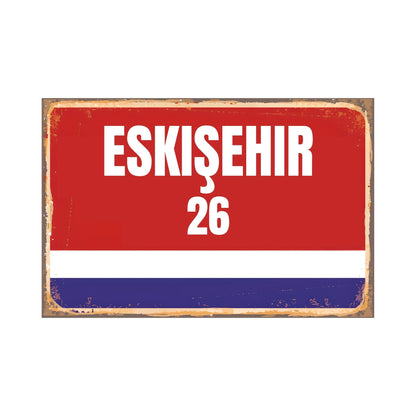 Städte Wandschilder