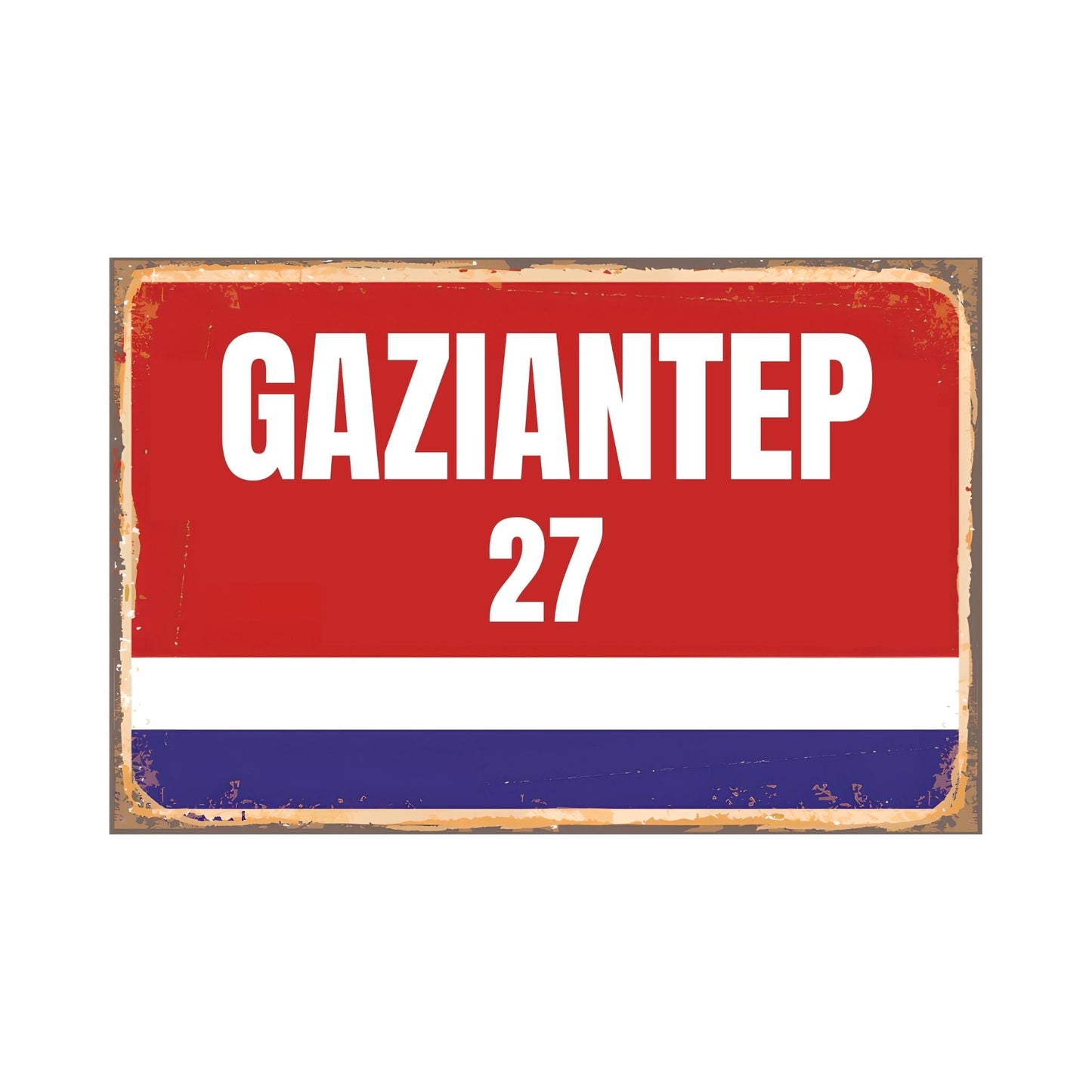 Städte Wandschilder