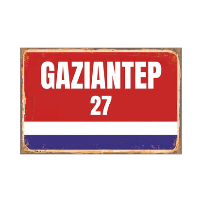 Städte Wandschilder