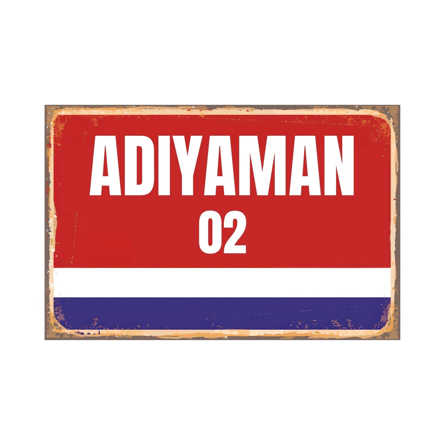 Städte Wandschilder