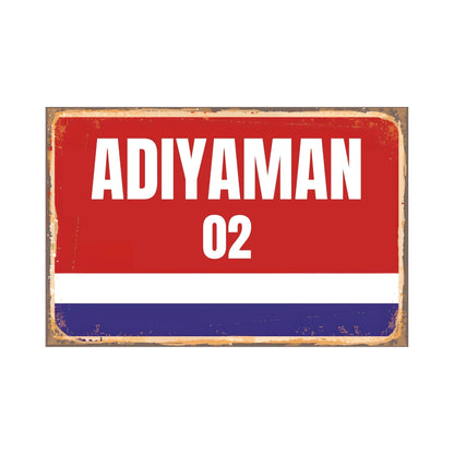 Städte Wandschilder