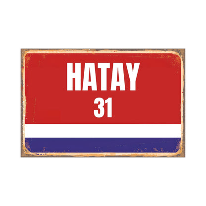 Städte Wandschilder