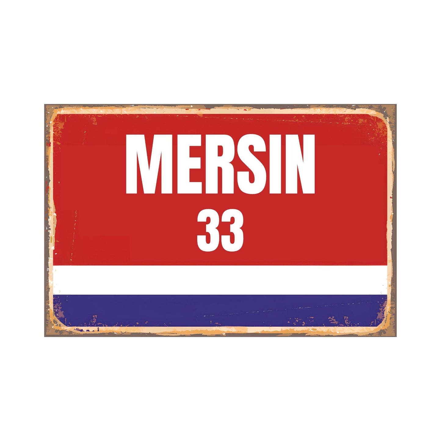 Städte Wandschilder