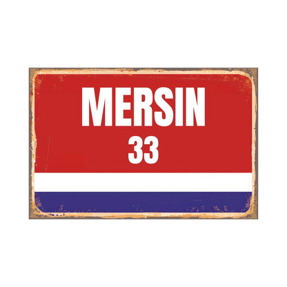 Städte Wandschilder