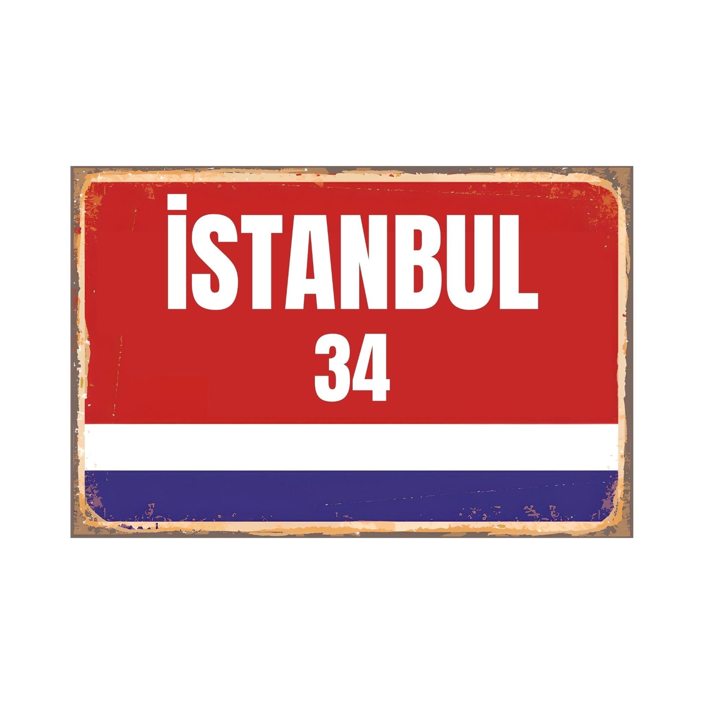 Städte Wandschilder