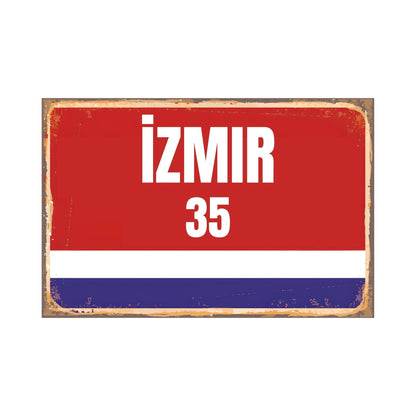 Städte Wandschilder