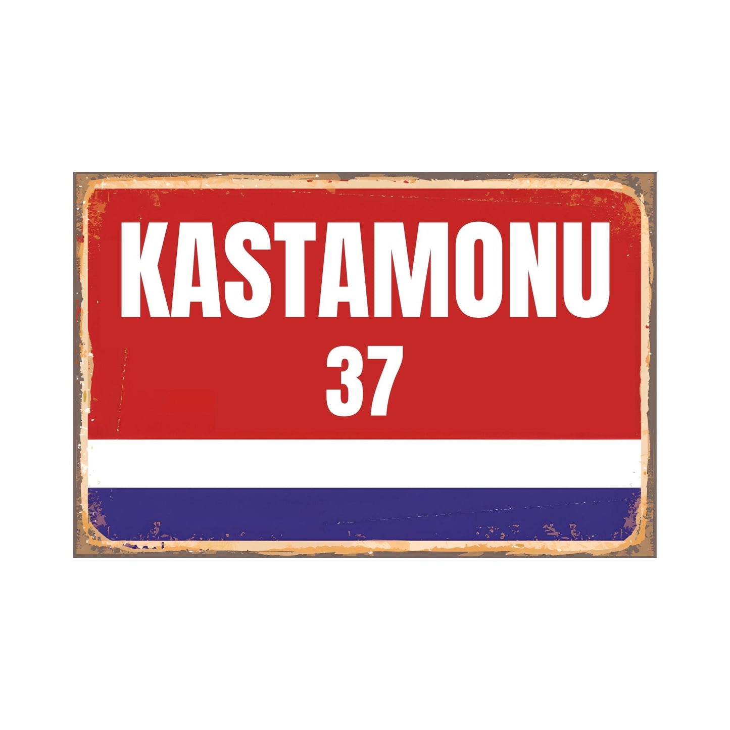 Städte Wandschilder