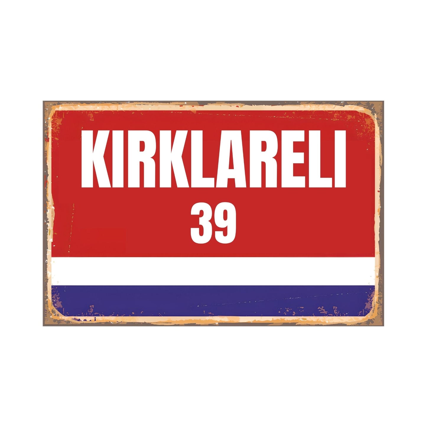 Städte Wandschilder