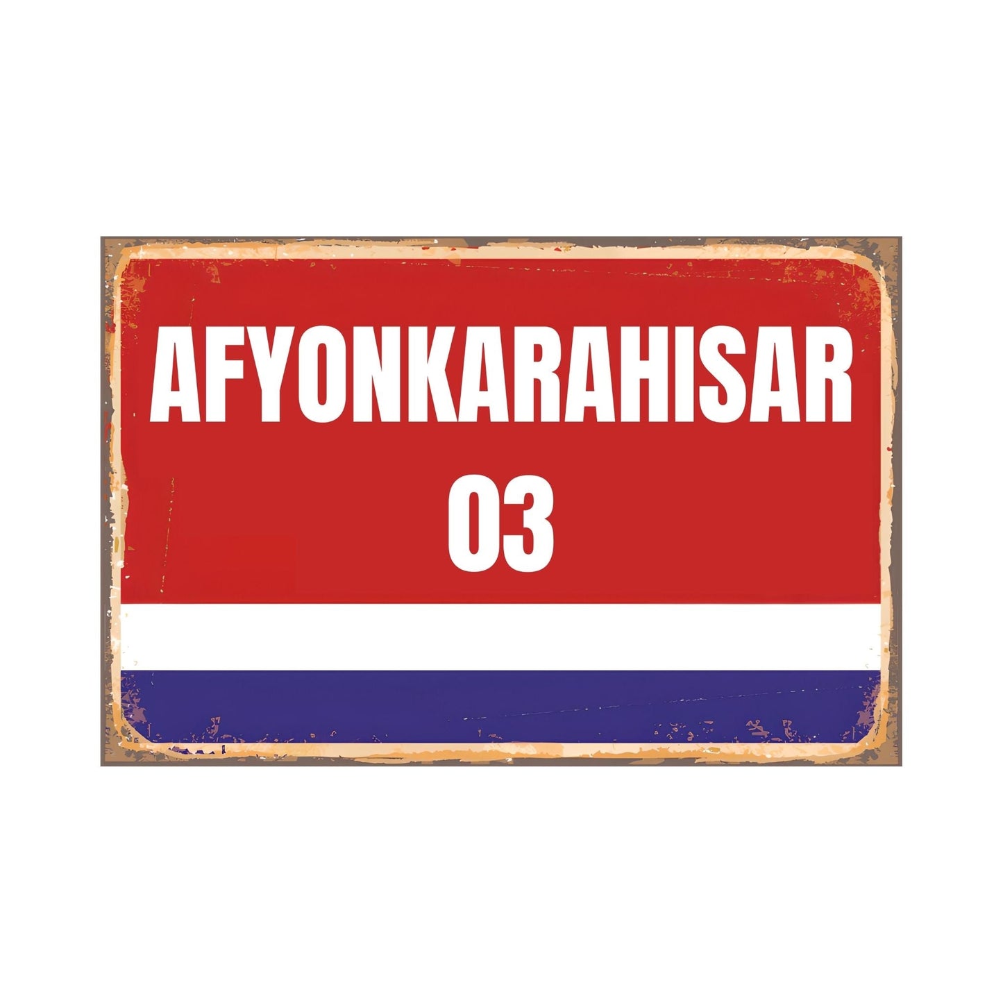 Städte Wandschilder