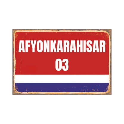 Städte Wandschilder