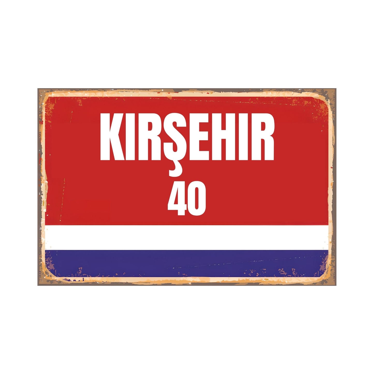 Städte Wandschilder