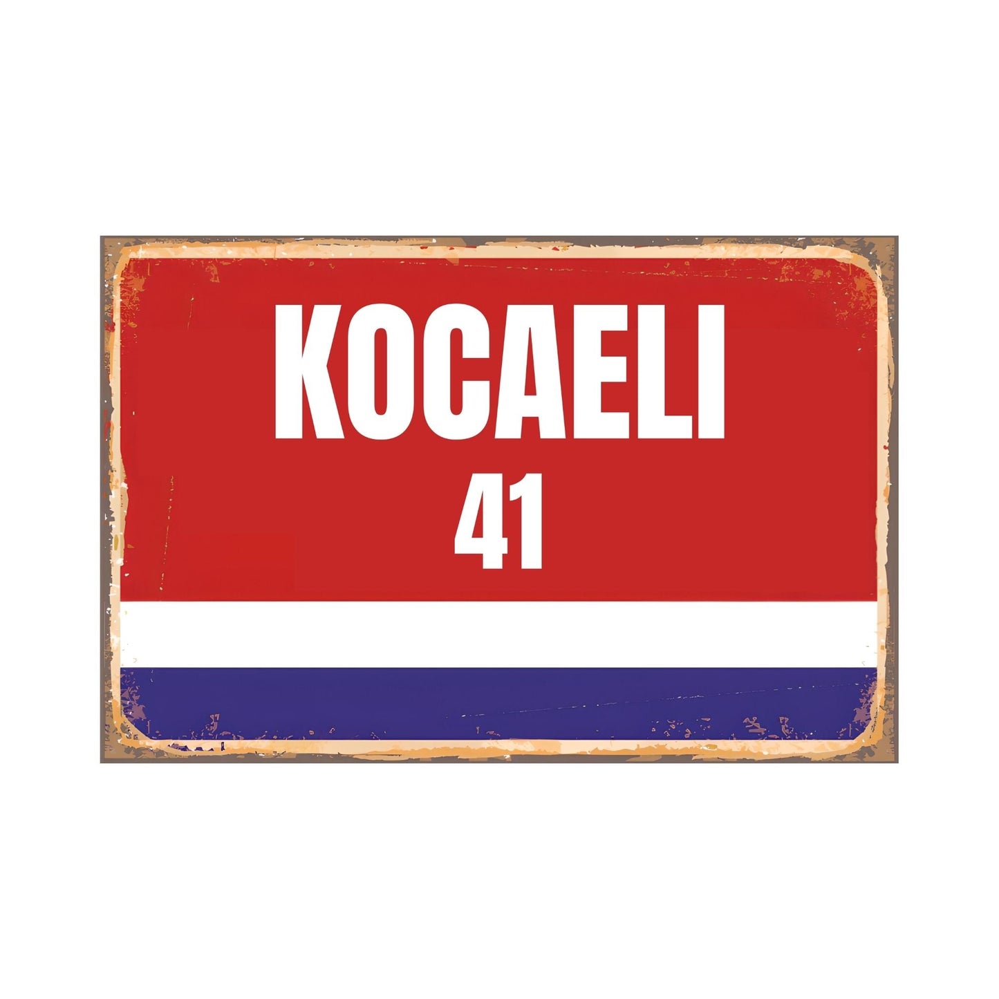 Städte Wandschilder