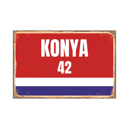 Städte Wandschilder