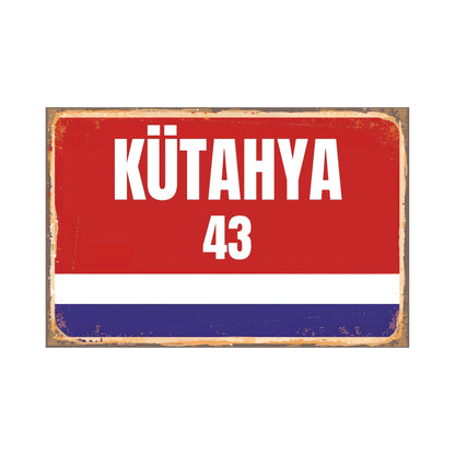 Städte Wandschilder