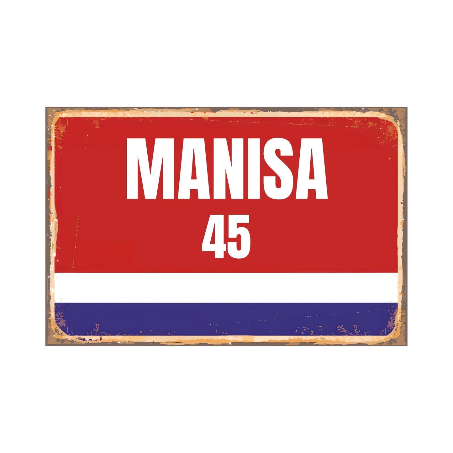 Städte Wandschilder