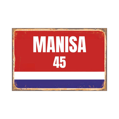 Städte Wandschilder