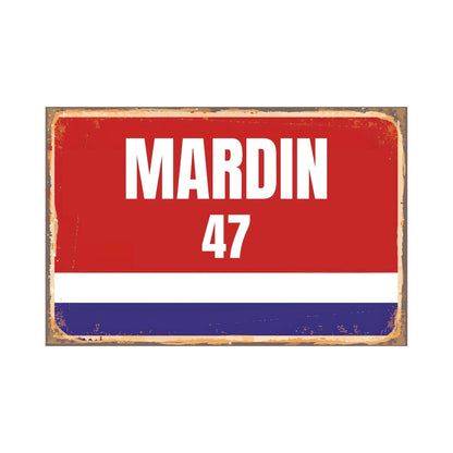 Städte Wandschilder