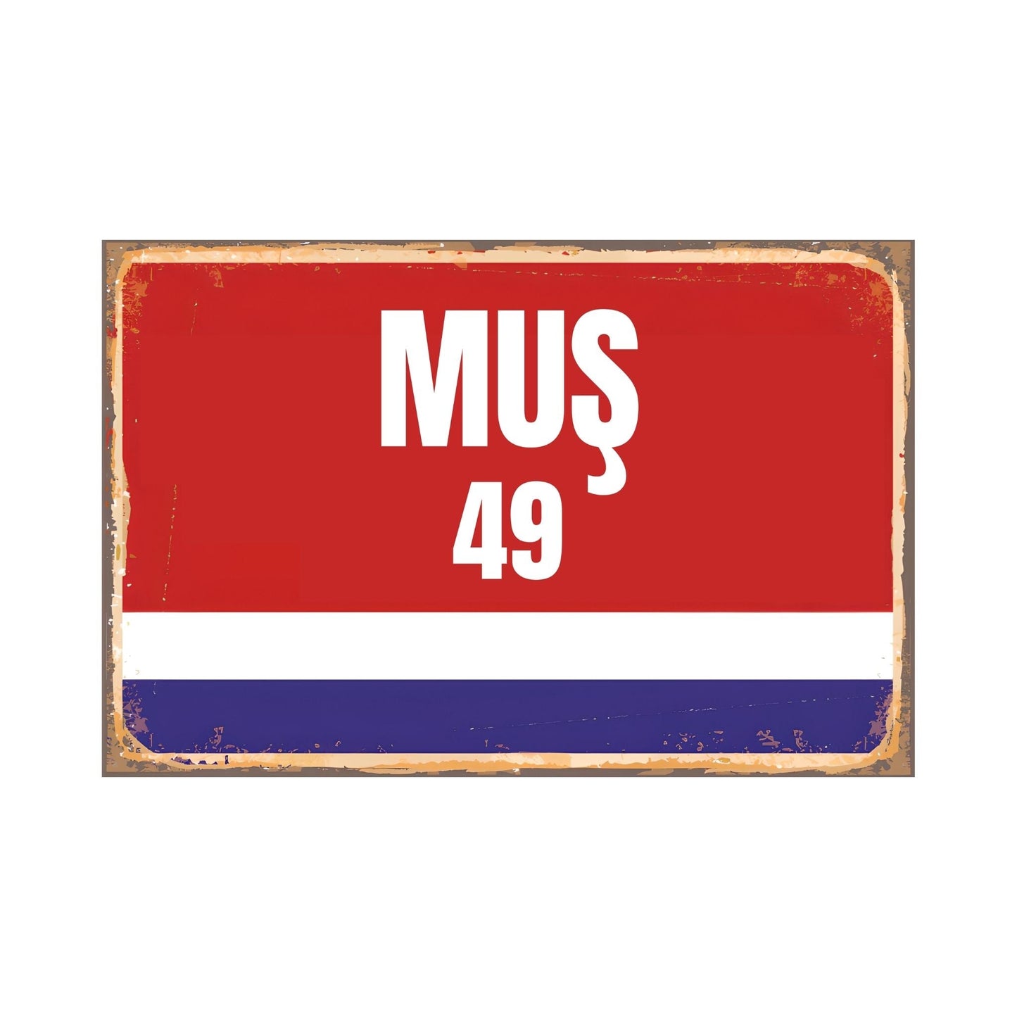 Städte Wandschilder