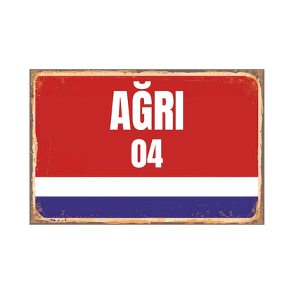 Städte Wandschilder