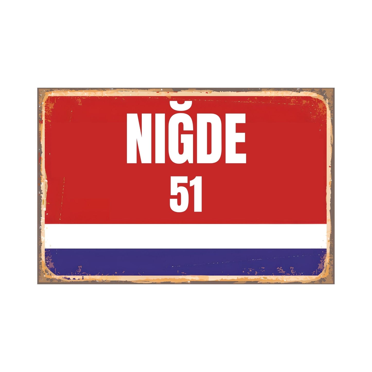 Städte Wandschilder