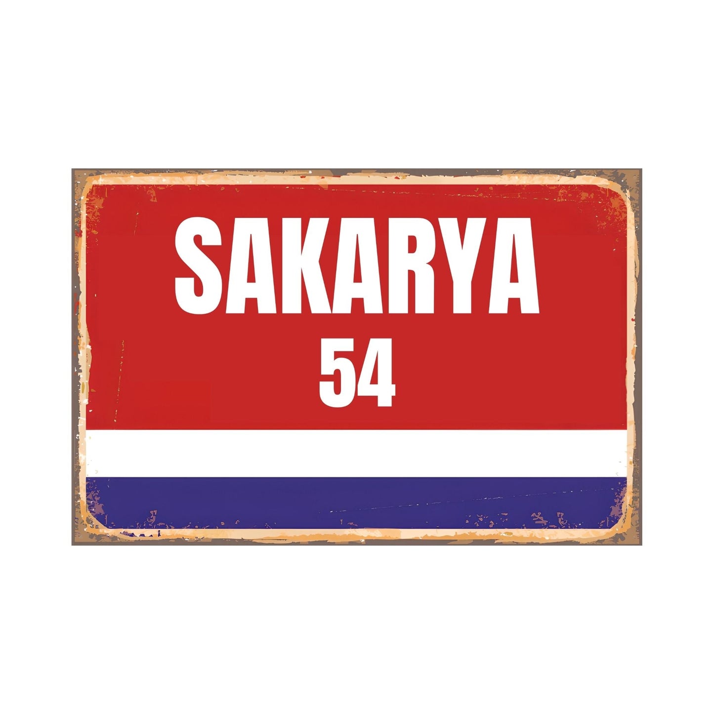 Städte Wandschilder