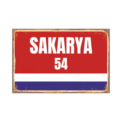 Städte Wandschilder