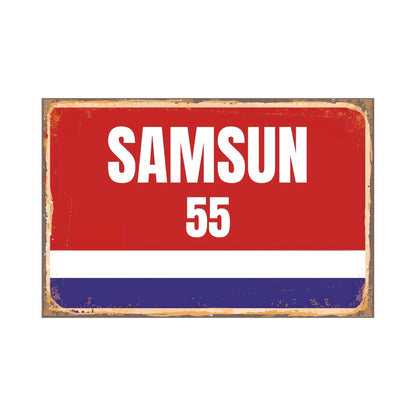 Städte Wandschilder