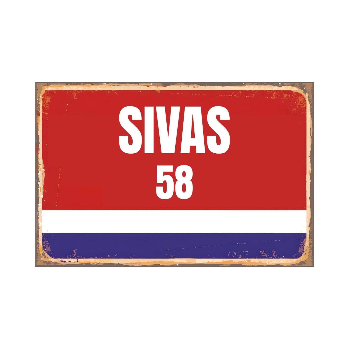 Städte Wandschilder