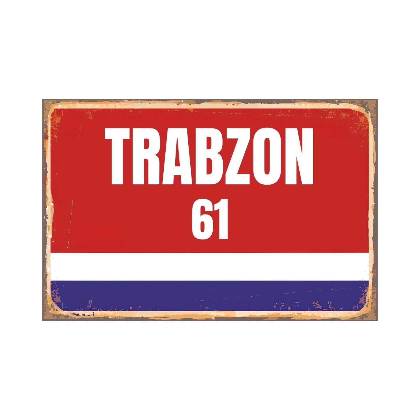 Städte Wandschilder