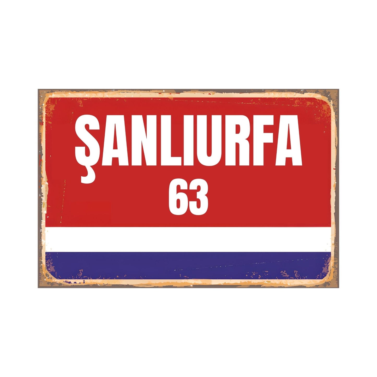 Städte Wandschilder