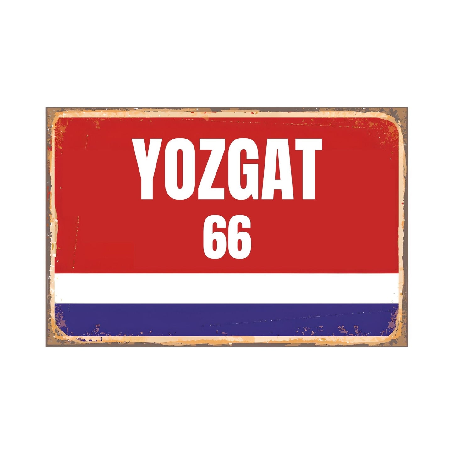 Städte Wandschilder