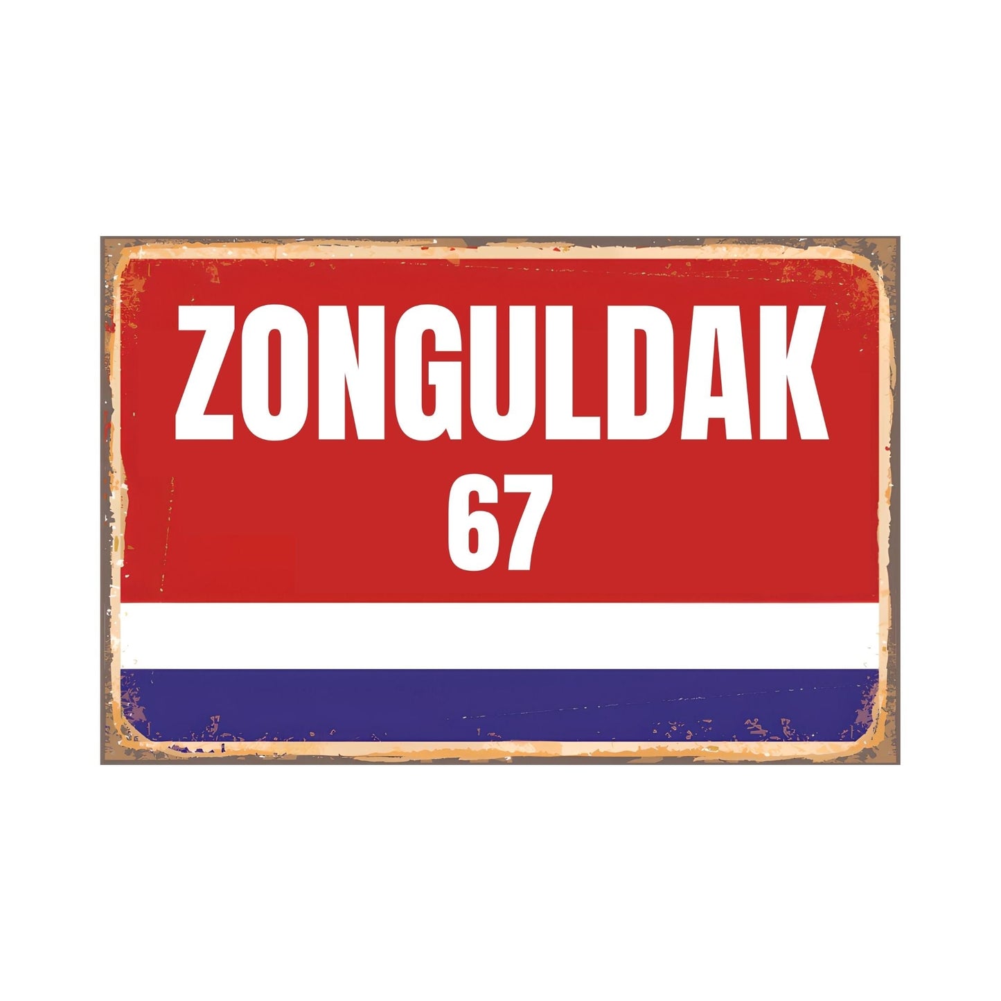 Städte Wandschilder