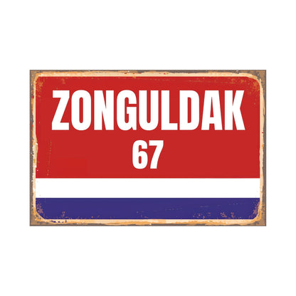 Städte Wandschilder