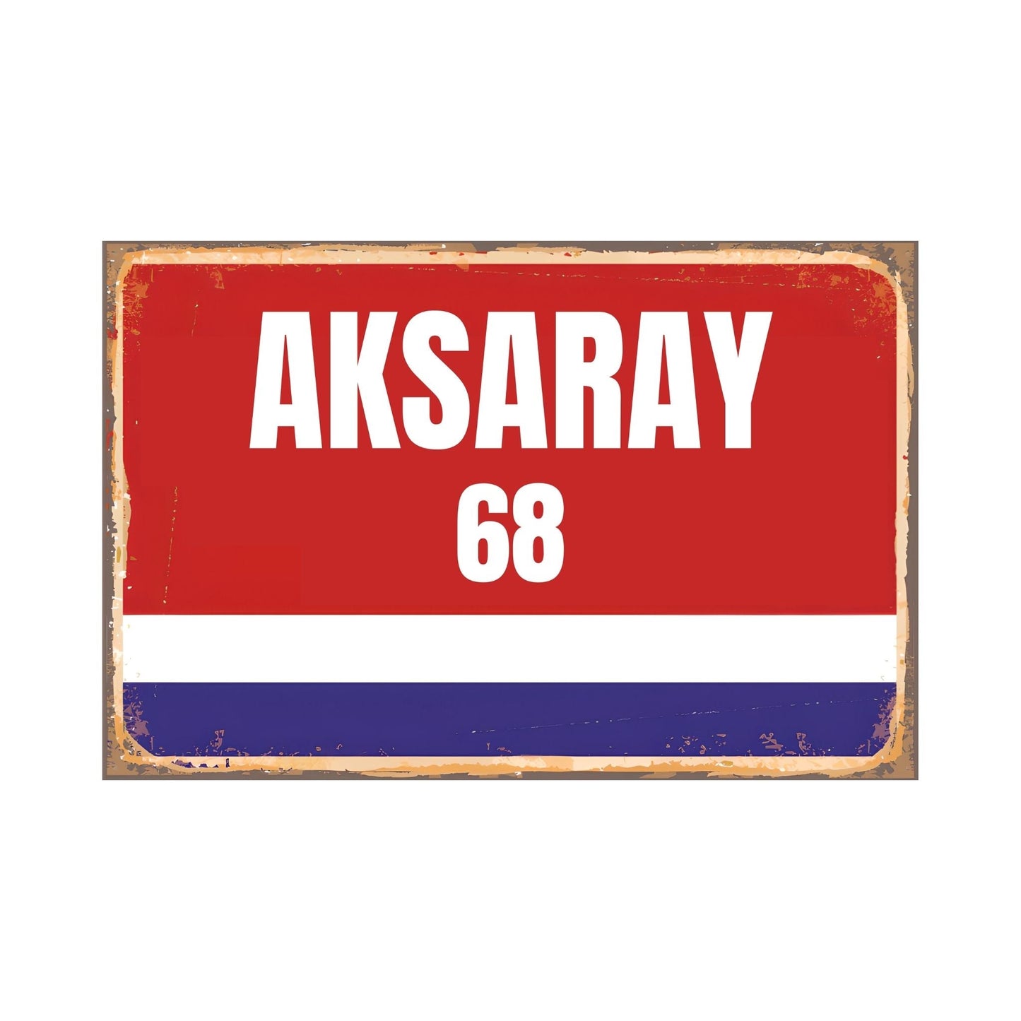 Städte Wandschilder