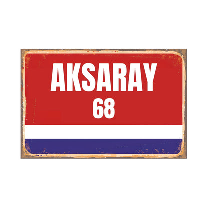 Städte Wandschilder