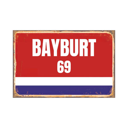 Städte Wandschilder